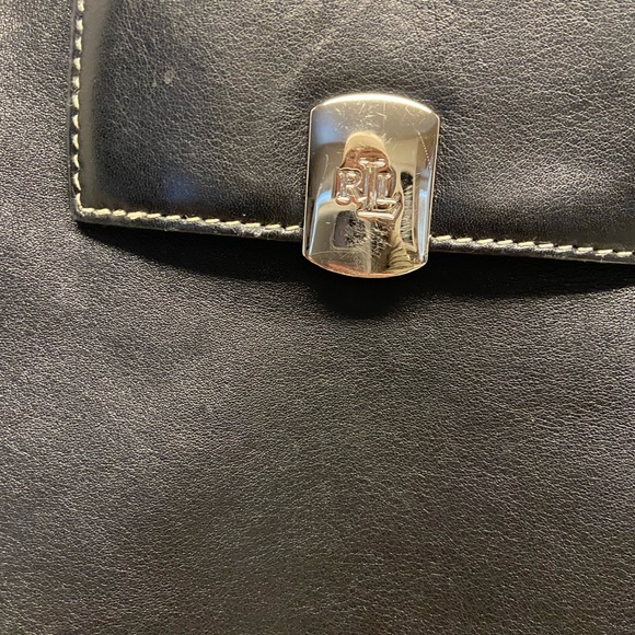 Lauren by Ralph Lauren Leather Tote Bag - Picture 3 of 14